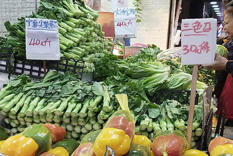 Covid19 price hikes on Vegetables in Hung Hom